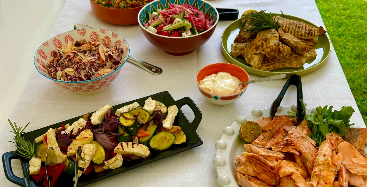 Greek mezze-inspired menu by Annabelle J's Kitchen
