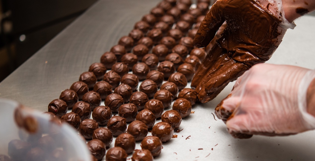 Handmade chocolate truffles by Coco Chemistry, Wiltshire
